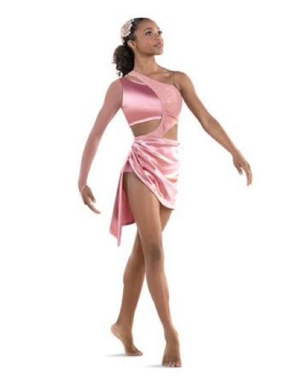 Revolution Dancewear 10th house Aura Pink Cut outs